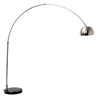 Sunflower Classic Arch Floor Lamp with Round Marble Base - EEI-124