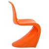 Slither S-Shaped Dining Side Chair - Orange (Set of 4) - EEI-1255-ORA