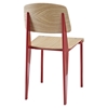 Cabin Dining Side Chair - Red (Set of 2) - EEI-1262-RED