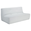 Align 4 Pieces Bonded Leather Sectional Sofa Set - White - EEI-1285-WHI