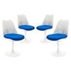 Lippa Fabric Side Chair - Swivel (Set of 4) - EEI-1342