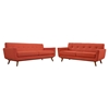 Engage 2 Pieces Loveseat and Sofa - Tufted - EEI-1348