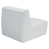 Align Bonded Leather Chair - White - EEI-1350-WHI