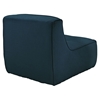 Align Upholstered Armless Chair - Azure - EEI-1354-AZU