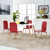 Stack 5 Pieces Dining Set - Red - EEI-1375-RED