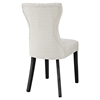 Silhouette Button Tufted Dining Side Chair - Beige - EEI-1380-BEI