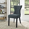Silhouette Dining Side Chair - Button Tufted, Gray - EEI-1380-GRY