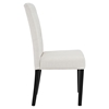 Confer Fabric Side Chair - Button Tufted, Beige - EEI-1383-BEI