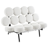 Marshmallow Sofa by Nelson - White - EEI-140-WHI