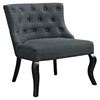 Royal Button Tufted Fabric Accent Chair - EEI-1403