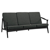 Pace Upholstered Sofa - Black, Gray - EEI-1448-BLK-GRY