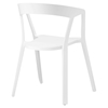 Tread Dining Armchair - White - EEI-1454-WHI
