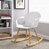 Swerve Rocking Chair - White - EEI-1456-WHI