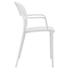 Hop Dining Armchair - White - EEI-1457-WHI