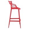 Entangled Bar Stool - Red - EEI-1460-RED