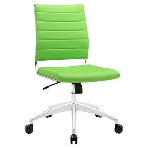Jive Armless Mid Back Office Chair - Height Adjustable 