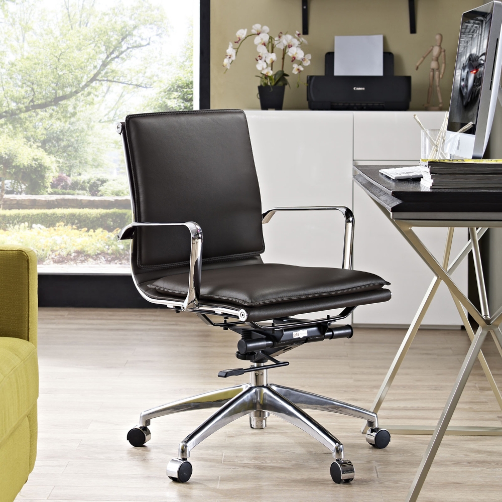 Sage Office Chair - Mid Back, Adjustable Height, Swivel, Armrest | DCG