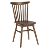 Amble Slat Wood Dining Side Chair - Walnut - EEI-1539-WAL