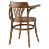 Stretch Wood Dining Side Chair - Walnut - EEI-1544-WAL