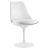 Lippa Leather Like Side Chair - Swivel, Pedestal Base - EEI-1594