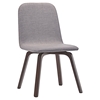 Assert Dining Side Chair - Wood Legs, Walnut, Gray (Set of 4) - EEI-1839-WAL-GRY-SET