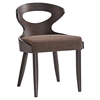 Transit Dining Side Chair - Walnut, Brown - EEI-1620-WAL-BRN