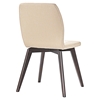 Proclaim Upholstery Dining Side Chair - Walnut, Beige (Set of 2) - EEI-2059-WAL-BEI-SET