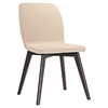 Proclaim Dining Side Chair - Walnut, Beige - EEI-1622-WAL-BEI