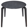 Event Oval Wood Dining Table - Black - EEI-1629-BLK