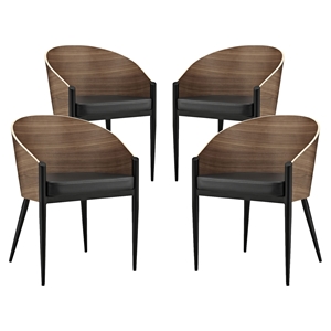Cooper Dining Chair - Walnut (Set of 4) 