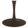 Drive 48" Round Dining Table - Wood Top, Brown - EEI-2004-BRN-SET