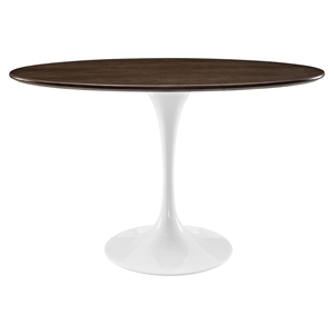 Lippa 48" Oval Dining Table - Walnut 