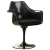 Lippa Saarinen Inspired Black Armchair - EEI-205