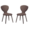 Tempest Upholstery Dining Side Chair (Set of 2) - EEI-2060-WAL-SET