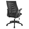 Force Mesh Office Chair - Adjustable Height, Swivel, Black - EEI-2065-BLK