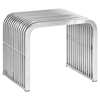 Pipe Stainless Steel Bench - EEI-2100-SLV