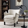 Key Nailhead Fabric Armchair - Sand - EEI-2152-SAN
