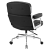 Remix Leatherette Office Chair - Button Tufted, Black - EEI-276-BLK