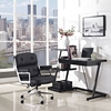 Remix Leatherette Office Chair - Button Tufted, Black - EEI-276-BLK