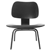 Fathom Wood Lounge Chair - Black - EEI-510-BLK