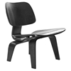 Fathom Wood Lounge Chair - Black - EEI-510-BLK