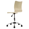 Plywood Natural Swivel Office Chair - EEI-575-NAT