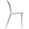 Scape Acrylic Dining Chair - Clear - EEI-789-CLR