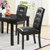 Perdure Dining Chair - Black (Set of 2) - EEI-952-BLK