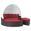Quest Canopy Outdoor Patio Daybed - EEI-983-EXP-SET