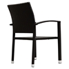 Bella Dining Chair Outdoor Patio - Espresso (Set of 2) - EEI-988-EXP