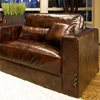 Laguna Saddle Brown Leather Club Chair - ELE-LAG-SC-SADD-1-NH001