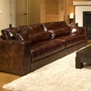 Laguna 3 Piece Leather Sofa Set in Saddle Brown - ELE-LAG-3PC-S-SC-SC-SADD-1