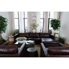 Urban 3-Piece Right Arm Chaise Sectional and 2 Standard Chairs - Cappuccino - ELE-URB-3PC-LAFL-RAFC-SC-SC-CAPP-1