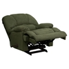 Glacier Microfiber Rocker Chair - Recliner, Olive - FLSH-AM-C9700-7903-GG